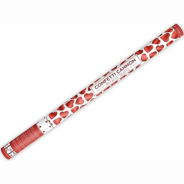 VYSTŘELOVACÍ Konfety srdce 80cm 1ks