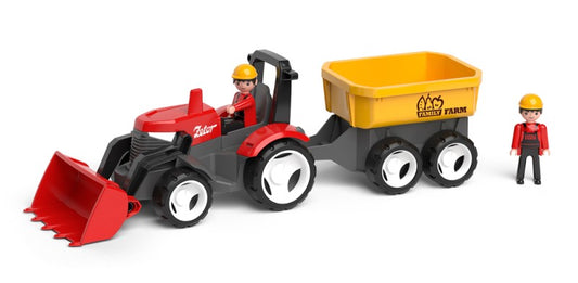 MultiGO ECO Farm set - figurky Igráčků farmářů s traktorem