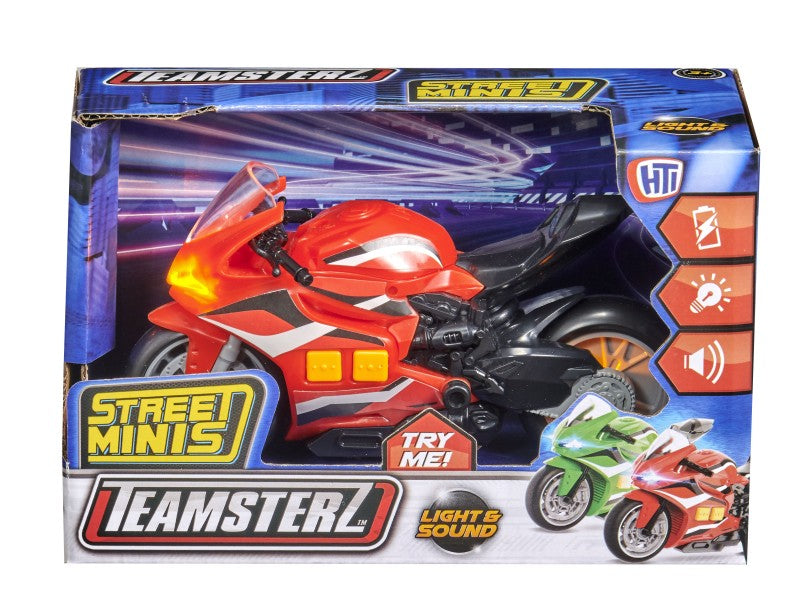 Teamsterz Street motorka červená