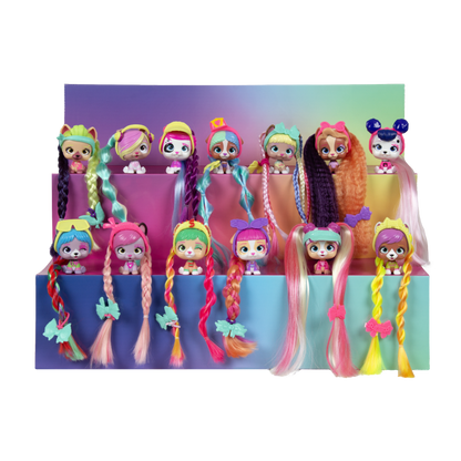 VIP Pets mini bow power CDU blister 9 ks Luna