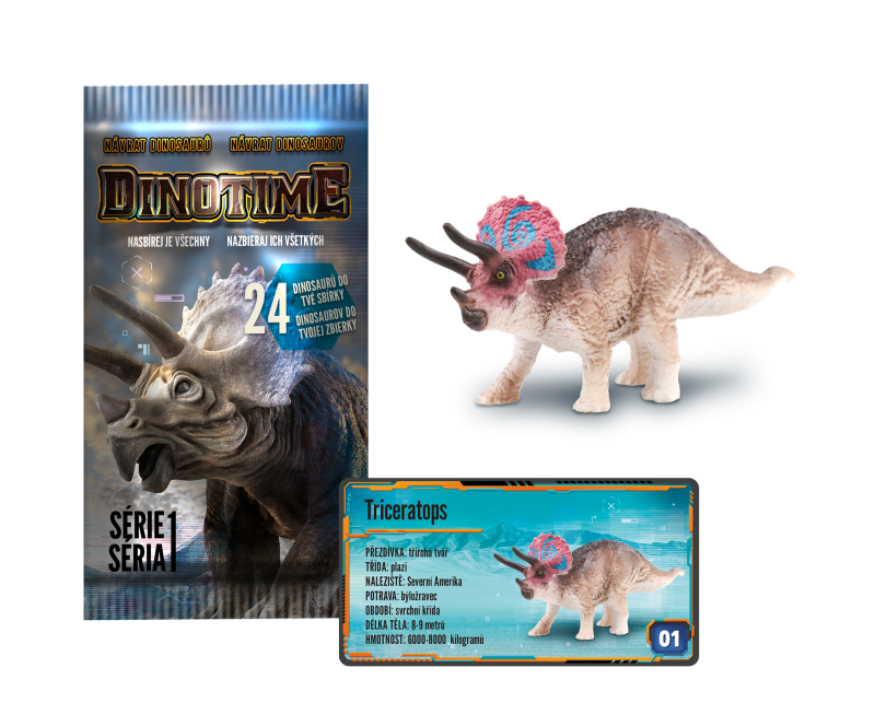 DINOTIME - 24 druhů