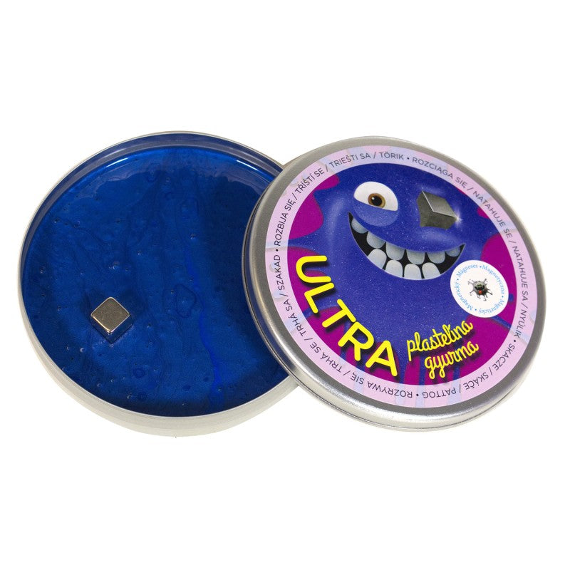 Ultra Plastelina magnetická 80g S6 fialová s třpytkami