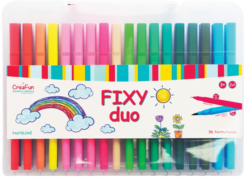 CreaFun - Fixy DUO 36 barev