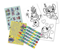 Lilo a Stitch pracovní listy s barvami