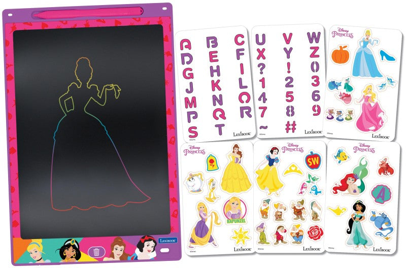 Lexibook kreslicí tablet Disney princezny s E-inkem