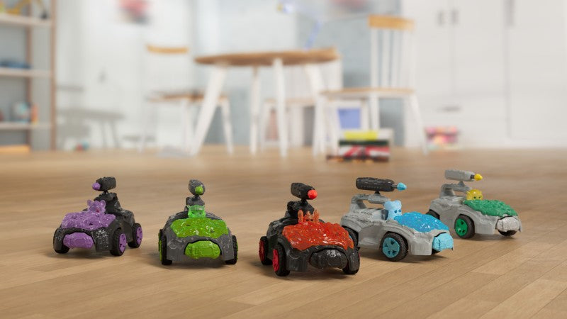 Schleich Ledový crashMobile s figurkami Mini Creature