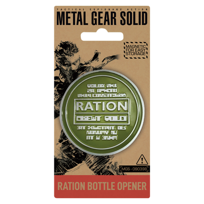 Metal Gear Solid Ration otvírák