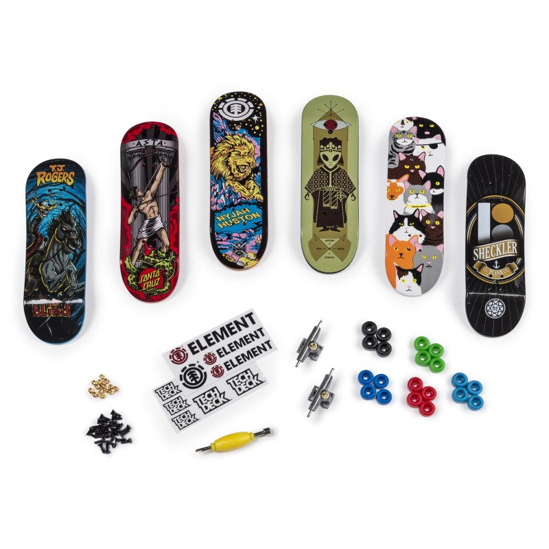 Tech Deck skateshop 6ks s příslušenstvím Element II.
