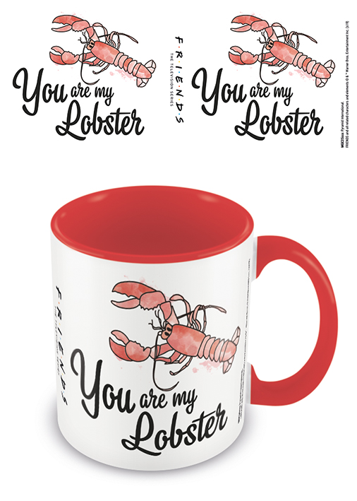 Hrnek barevný Přátelé (You are my lobster), 315 ml