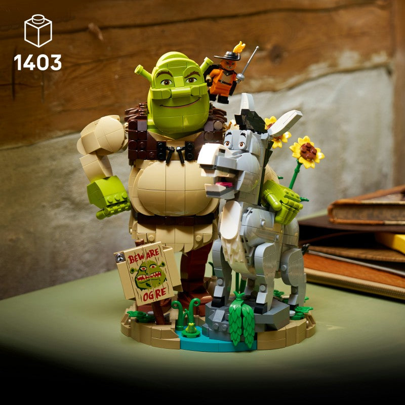 LEGO® Shrek 72423 Shrek, Oslík a Kocour v botách