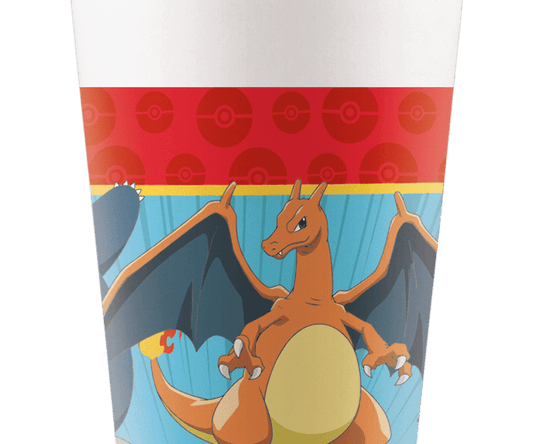Kelímky papírové Pokemon 200 ml 8 ks