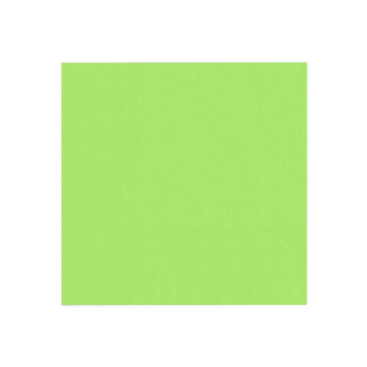 Green jednobarevné ubrousky 10ks 33 x 33 cm
