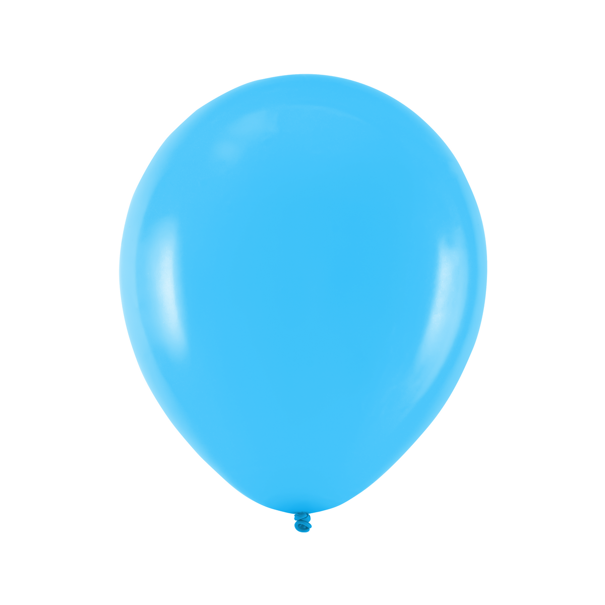 Latexový balón 27 cm 10 ks - modrá