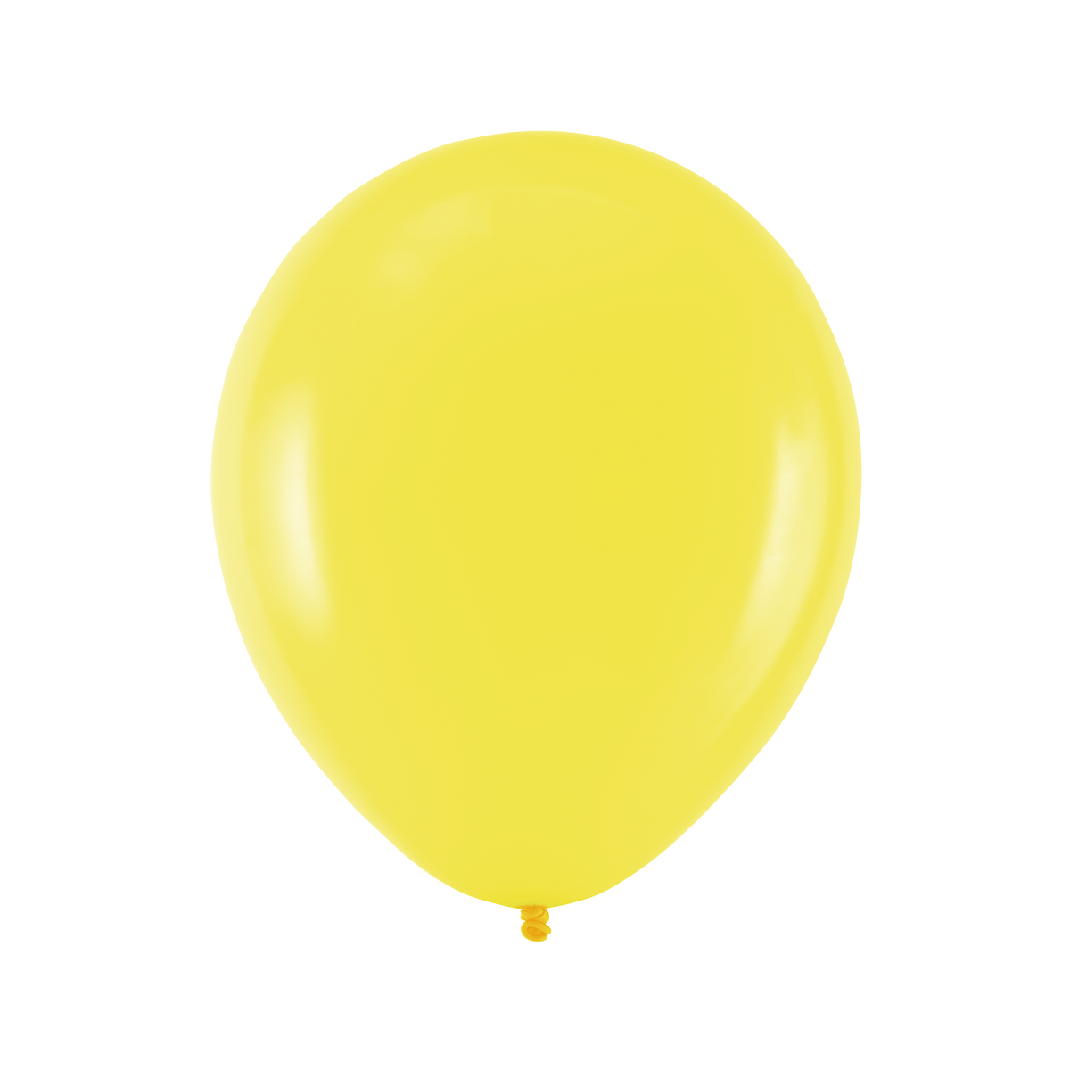 Latexový balón 27 cm 10 ks - žlutá